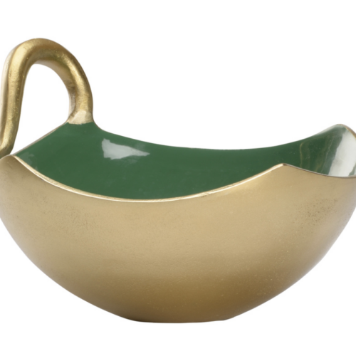 Round Emerald Bowl Large